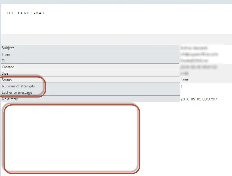 How to open the incoming/outgoing log -screenshot