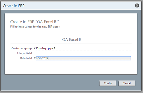 create in ERP- screenshot