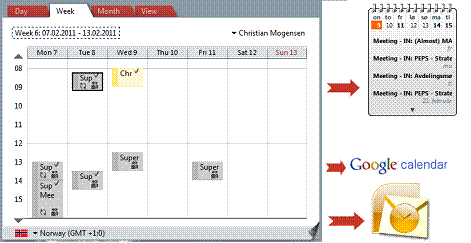 Calendar -screenshot