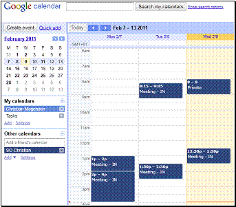Google -screenshot