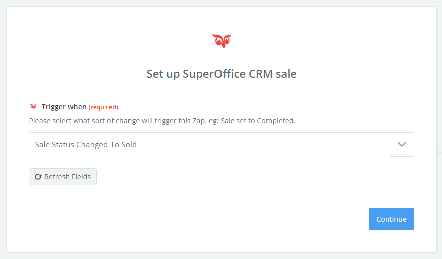 Sale Status Changed To Sold -screenshot