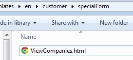 specialForm -screenshot