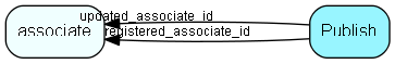 Publish table relationship diagram