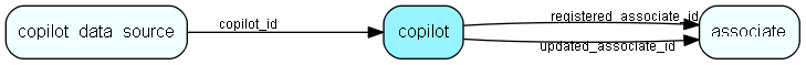 copilot table relationship diagram