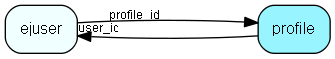 profile table relationship diagram