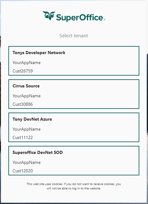 SelectTenant.png -screenshot
