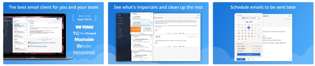 Example of good screen capture for App Store -screenshot