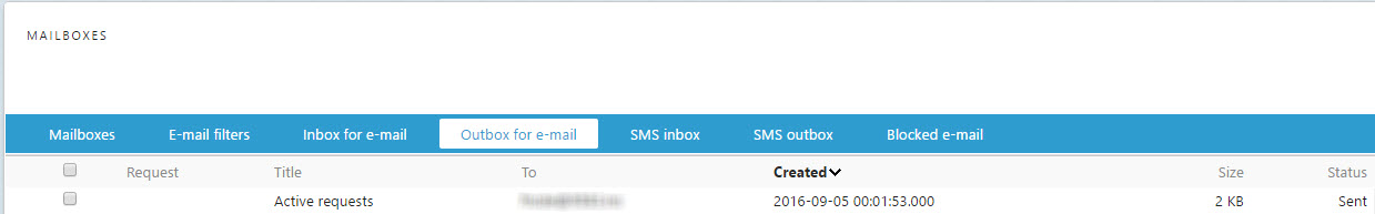 How to open the incoming/outgoing log -screenshot