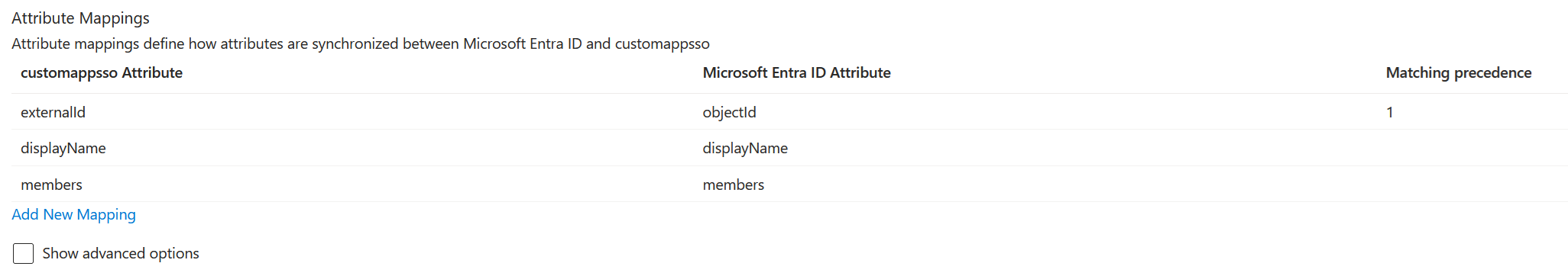 Mapping groups -screenshot