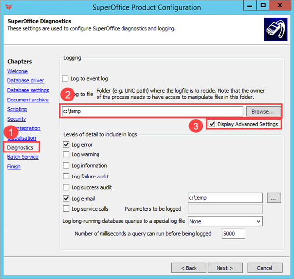 Product configurator -screenshot