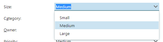 Screen capture of list box -screenshot