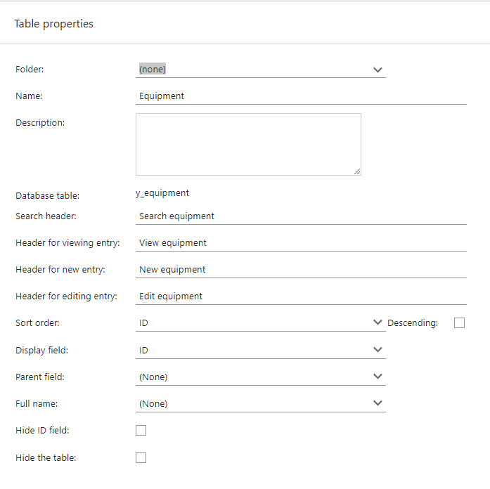 Tutorial - custom database and UI | SuperOffice Docs