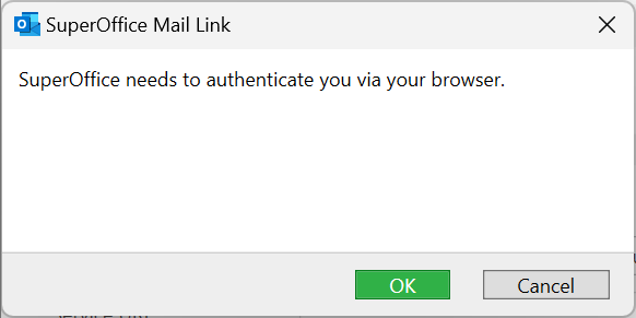 Browser authentication dialog -screenshot
