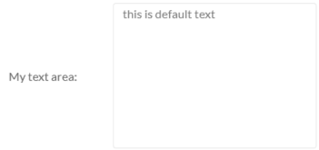 CRMScript sample adding a text area -screenshot