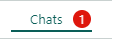 The Chats tab -screenshot