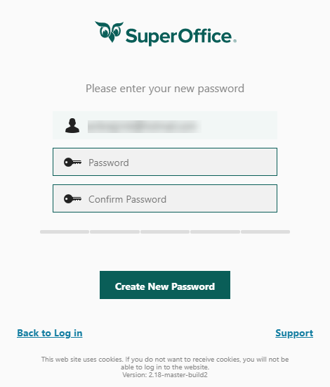 Enter password -screenshot